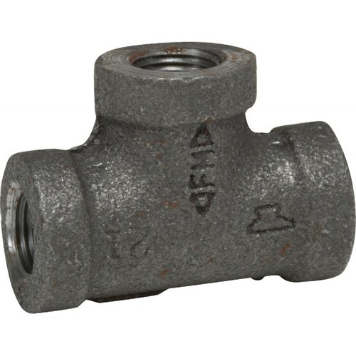(3)-Anvil 1 In. Malleable Black Iron Pipe Fitting Tee Model: 8700120556