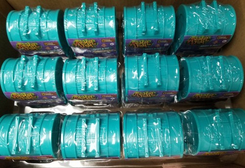 Animal Jam Adopt A Pet Treasure Chests Mystery Case of 24 All Green (Teal ) - Picture 4 of 7