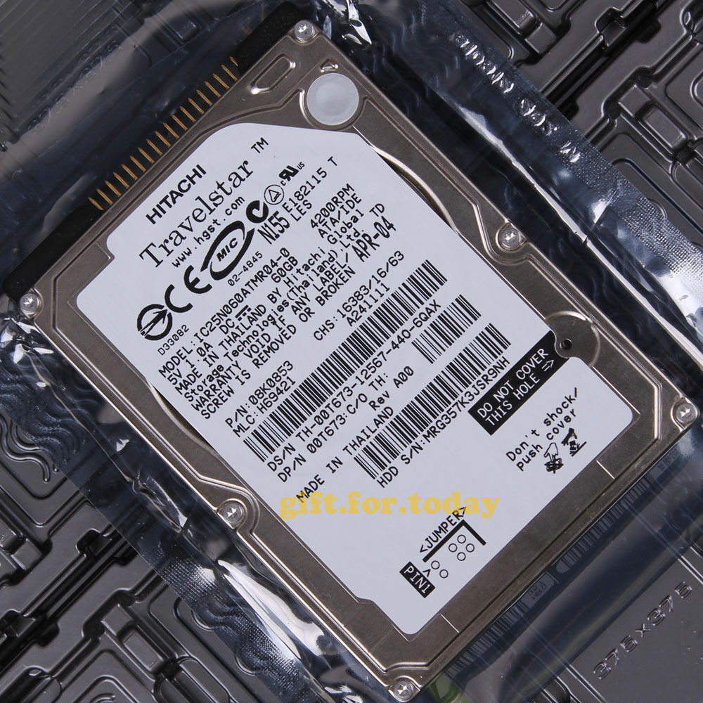 HITACHI 60 GB 4200 RPM IDE PATA 2.5 HITACHI 60 GB 4200 RPM IDE PATA 2.5