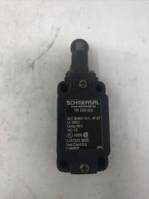 SCHMERSAL LIMIT SWITCH BULLET ASSEMBLY PRESSES TR335-20Z
