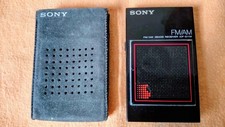Mini Pocket Radio Sony ICF-S11W FM/AM