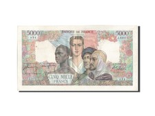 [#208760] Banknote, France, 5000 Francs, 5 000 F 1942-1947   Empire Français  , 