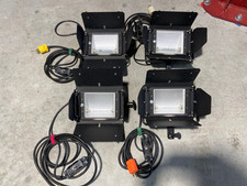 Tested 1K Quartz Color Broad Light 4 Blade Barndoor Rank Lighting Italy 1000w