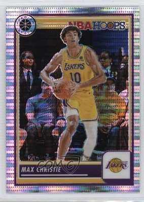 2023-24 Panini NBA Hoops Premium Stock Pulsar Prizm Max Christie #142 8d2
