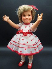 Vintage 1972 Ideal Shirley Temple 16" Vinyl Doll in Stand Up Cheer Dress