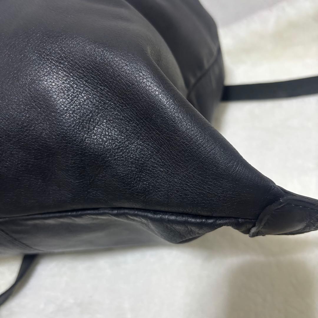 [Extremely Rare] Porter Rucksack Drawstring Leath… - image 8