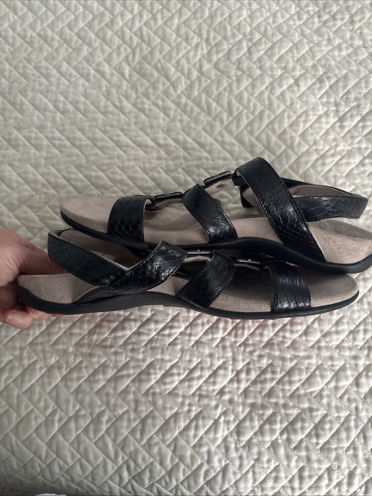 Vionic Amber Women's Adjustable Slide Sandals Siz… - image 6