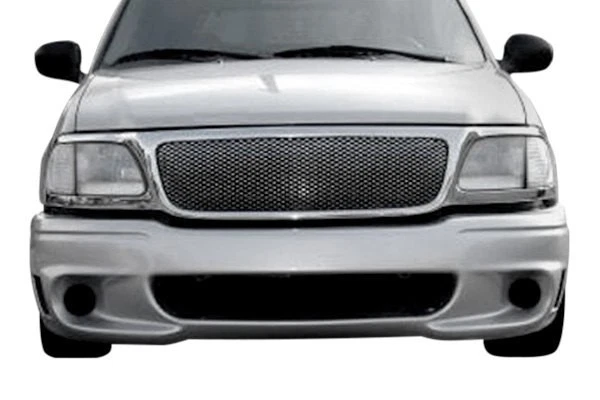 For Ford F-150 99-03 Lightning SE Style Fiberglass Front Bumper Cover Unpainted Foto 2 de 4