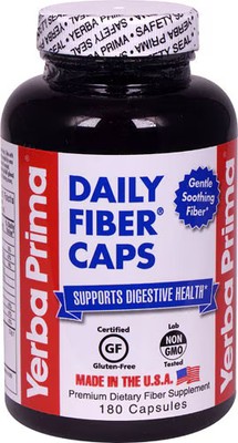 Worldwide 2 X Yerba Prima Daily Fiber� Caps -- 180 Capsules