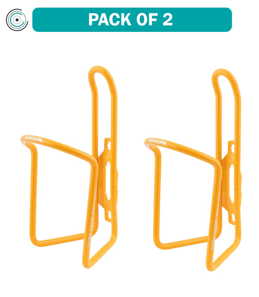 2 упаковки Minoura AB100-55 Dura-Cage Standard Energy Желтый ПК Дюралюминий Пайка 4890₽