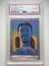 2023-24 Panini NBA HOOPS Presentations Ja Morant #5 Grizzlies PSA 10