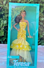 Barbie 35th Anniversary Teresa Doll, Gold Label, Barbie Signature, Barbie,HJX32
