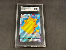 2021 POKEMON CELEBRATIONS SURF PIKACHU VMAX 009/025 SGC 10
