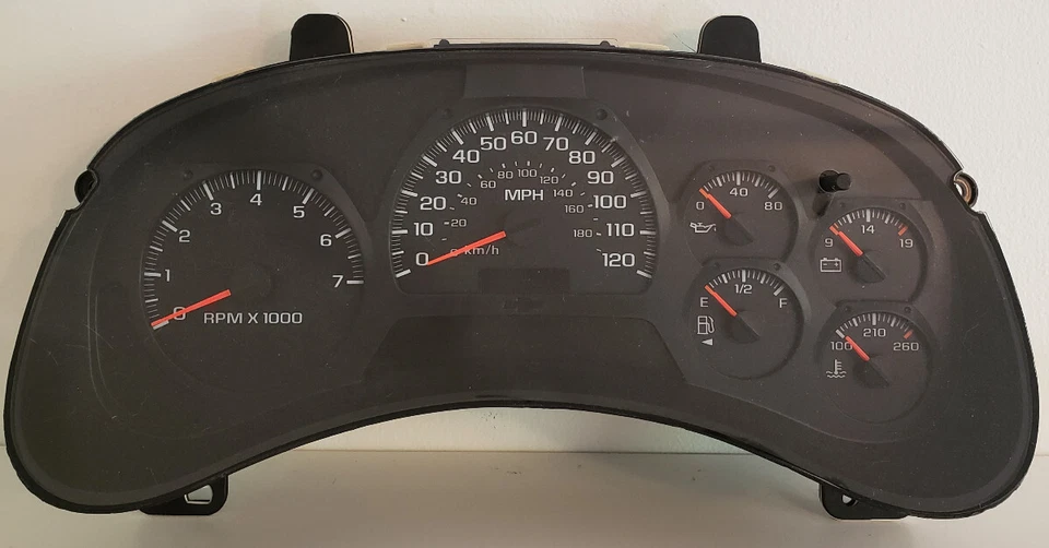 ✅ 2002-2009 Trailblazer Envoy Cluster Blue LEDs + Mileage Programming - Image 3 of 3