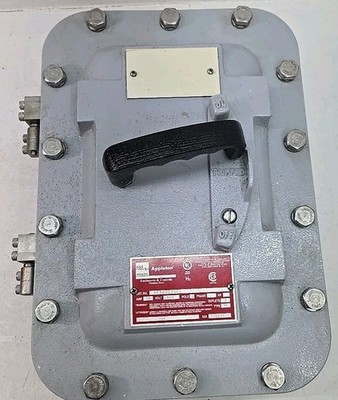 APPLETON 30A NON-FUSED DISCONNECT SWITCH HAZARDOUS LOCATION 600V AEAB3036DS