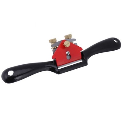 9in Adjustment Woodworking Cutting Edge Plane Spokeshave Hand Trimming Tool NEW