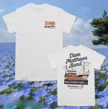 Dave Matthews Band Big Eyed Fish Charleston SC June 20 2025 Unisex T-shirt