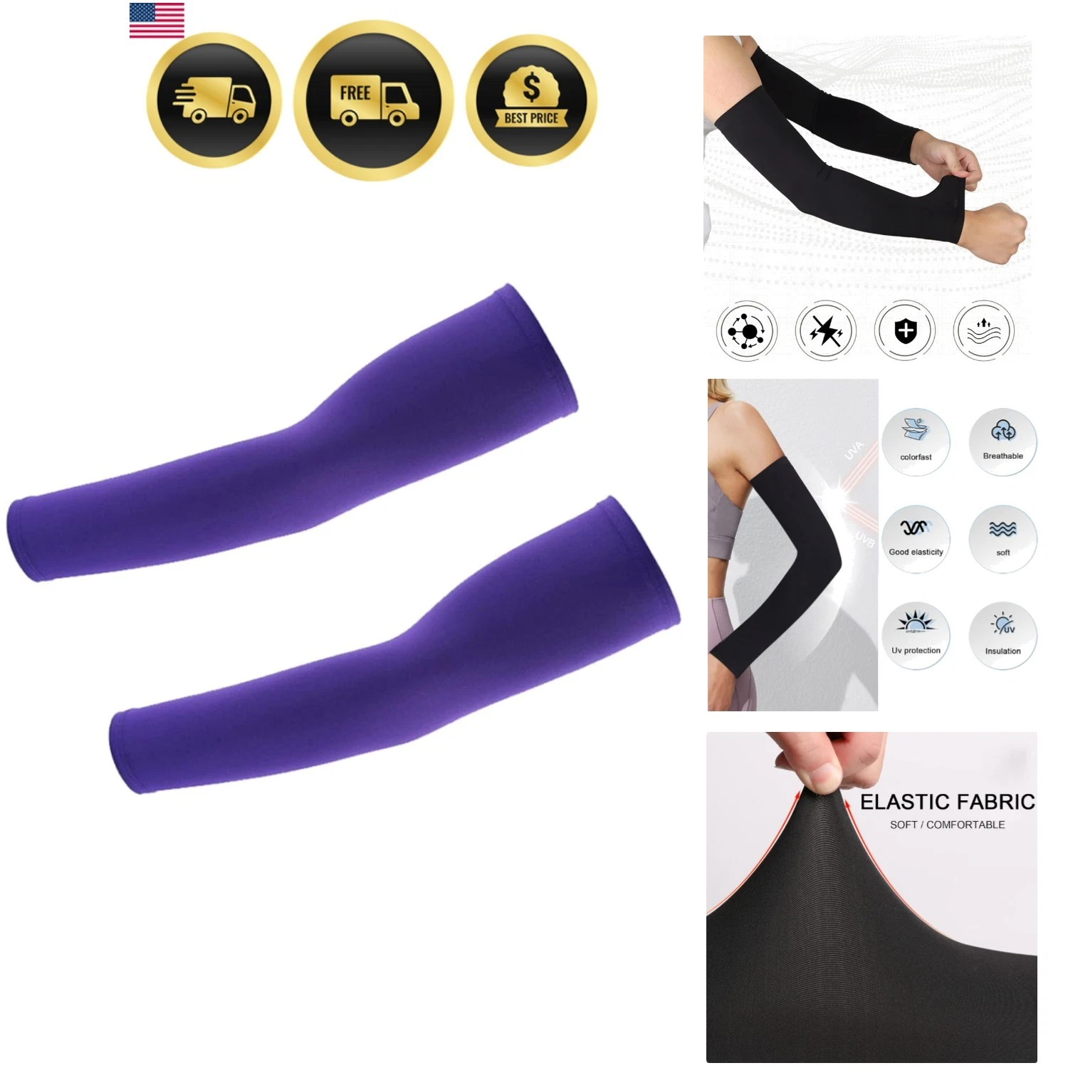 UV Protection Cooling Arm Sleeves - Arm Warmers Sun Protective Tattoo Sleeves...
Opens in a new wind