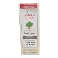Burts Bees Ultimate Care Hand Cream with Baobab Oil Very Dry Skin 1.7 oz/ 48.1 g