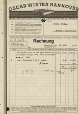 Oscar Winter hardware haberdashery 1931 Hanover tiled stoves N�rten Hardenberg cooking stoves