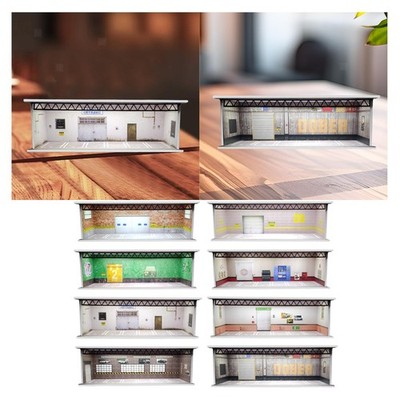 Modellauto Vitrine Als Garagen Diorama Und Schaukasten Zur Aufbewahrung Ein