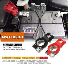 Nissan Battery Terminals - Compatible with Maxima Rogue Sentra Murano