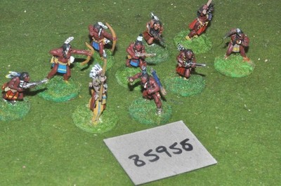 25mm Old West / Sioux - zu Fuß 10 Figuren - Cav (85956)