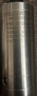STELLAR TECHNOLOGY INC GT3250-75000G Pressure Transducer