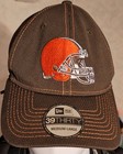Collection sale Cleveland Browns New Era 39 Thirty Hat Cap Brown Flex Fit M - L — photo 8
