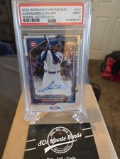 2024 Bowman Chrome Megabox Alexander Canario Mojo Rookie 135/150 Pop 4 Cubs