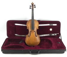 Ferdinandus Gagliano Filius Nicolai Fecit Neap. 17 Violin ~ w Glasser Bow + Case