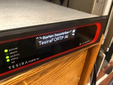 Biamp TesiraForte AI Digital Audio Processor Fixed I/O DSP 12 In 8 Out