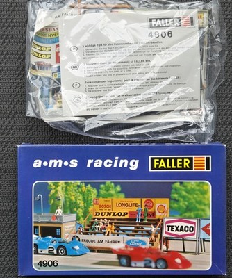 Faller AMS 4906 -- Grandstand + Accessories in Original Packaging Rare 1970s Rarity #DEC4283