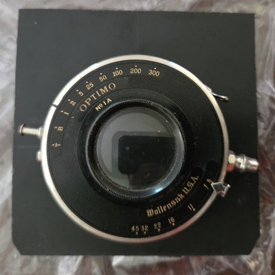 Wollensak Optimo No.1 シャッターユニット Vintage Wollensak USA Optimo No. 1 A Shutter Lens - Early 20th
