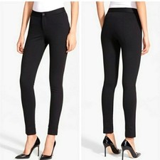 AYR Trousers The Ponte Knit Pants Skinny in Black