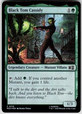 Black Tom Cassidy Foil 715 Commander Marvel Super Heroes Magic the Gathering