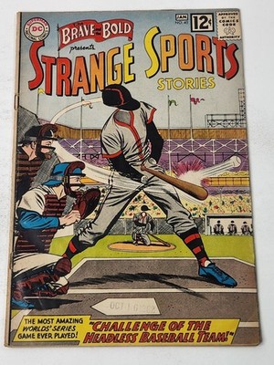 Brave and the Bold 45 Strange Sports Stories DC Comics Silver Age 1963