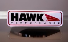 Hawk Performance Brakes Sticker Glossy Size 3.25x 1inch. Free Ship Wtrack
