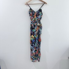 Abito midi multicolore The Kopples Tokyo notte metallizzato taglia 1 XS