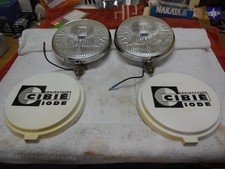 Cibie 45 Clear Fog Lamps Wcovers Genuine Pair Complete Testedworking. Nos Cibie 45 Clear Fog Lamps Wcovers Genuine Pair Complete Testedworking. Nos