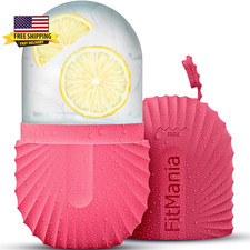 Ice Roller for Face with 2 Premium Heads, Facial Ice Roller for Self Skin Care o