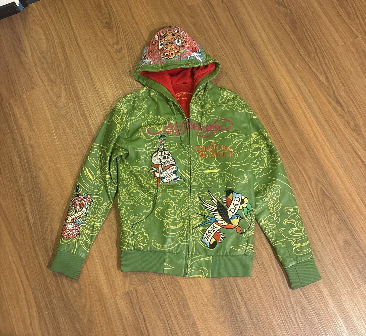 Preços baixos em Ed Hardy Jaqueta de Couro | eBay