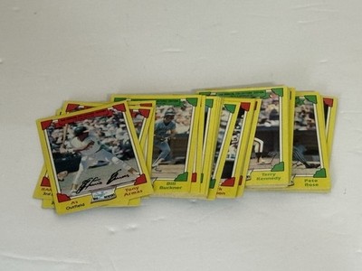1982 Topps Drake s Big Hitters Baseball 2nd Annual Complete Set 1-33
