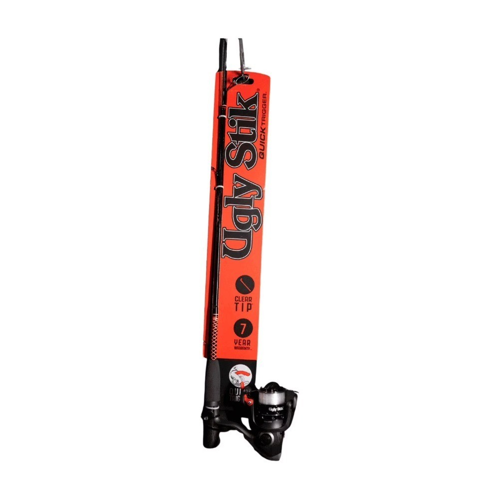NIB 100% Ugly Stik Quick Trigger Fishing Combo: 5 Foot Light Rod with 30 Reel