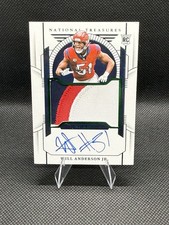 2023 Panini National Treasures Will Anderson Jr. Rookie Auto Green /51 #194