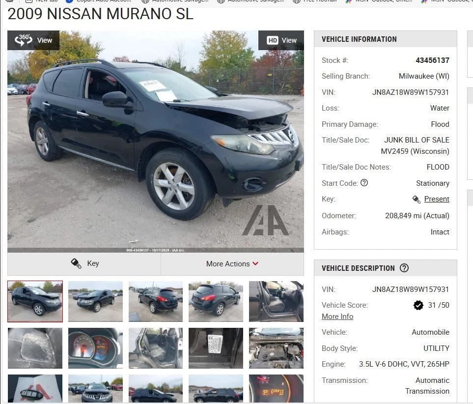 Genuine OEM Windshield Auto Glass for Nissan Murano for sale | eBay