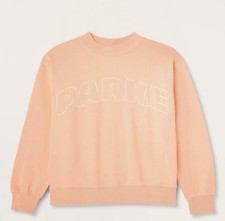 EXCLUSIVE Women's Mockneck Pullover Sweatshirt Parke x Target Peach S/M
