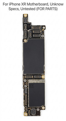 For iPhone XR Motherboard, Unknow Specs, Untested (FOR PARTS)