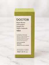DOCTOB Pepta-Biome SargaX-Pro Vegan Ampoule 30mL Antioxidant Serum NEW