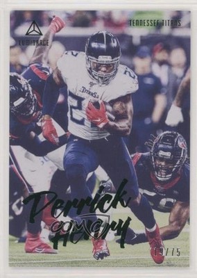 2020 Panini Luminance Green 19/75 Derrick Henry #96 2qw